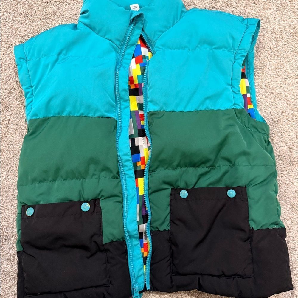 Colorful Puffer Vest